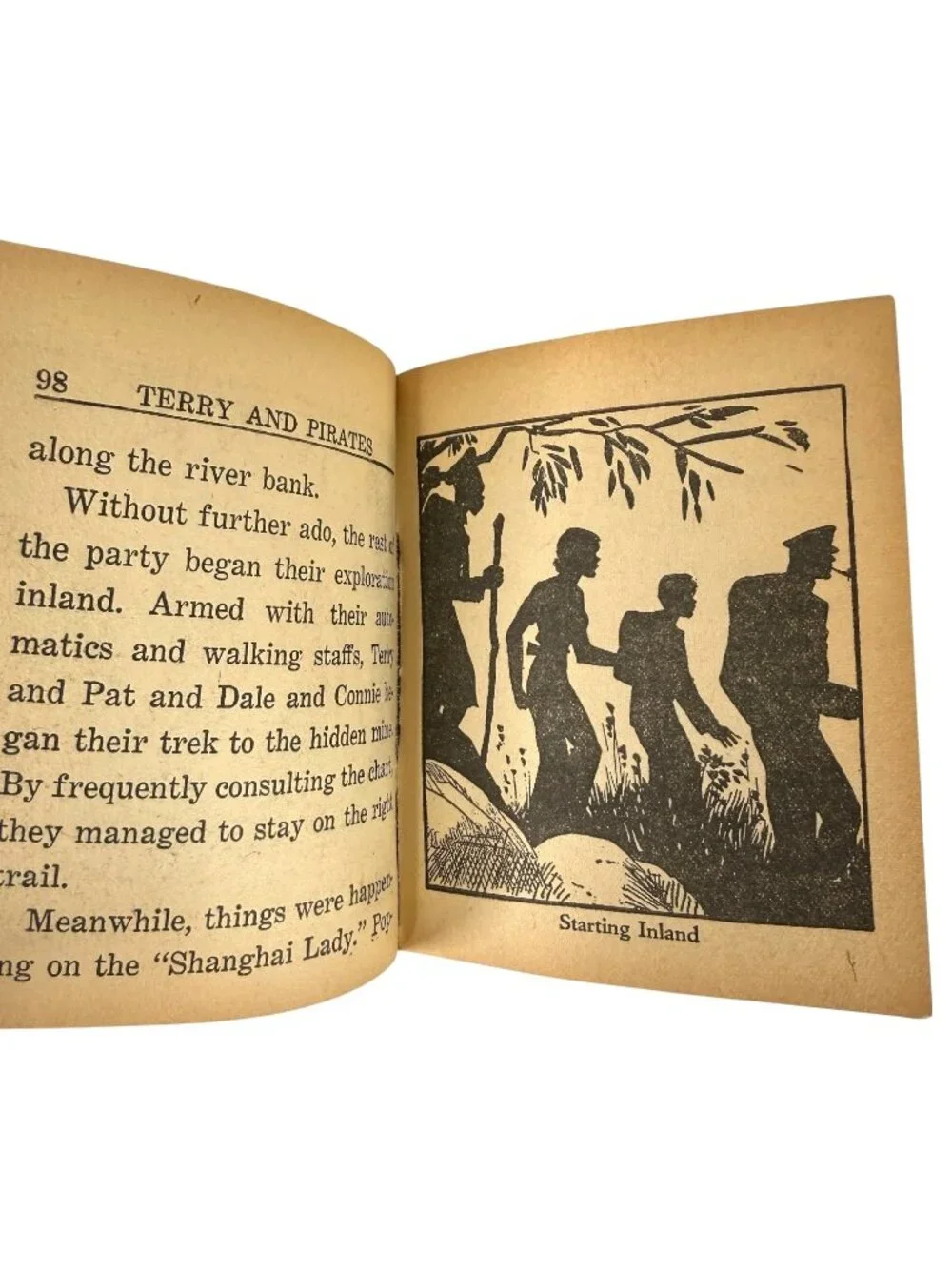 Terry And The Pirates‎ Big Little Book BLB Milton Caniff Vintage Hardcover 1935